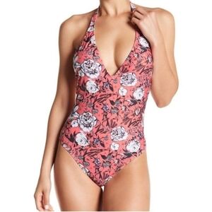 Vix Paula Hermanny Floral One Piece Swimsuit S